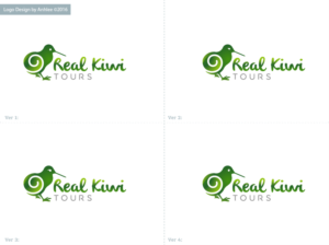 Logo Design by Anhlee for Real Kiwi Tours | Design: #11458380