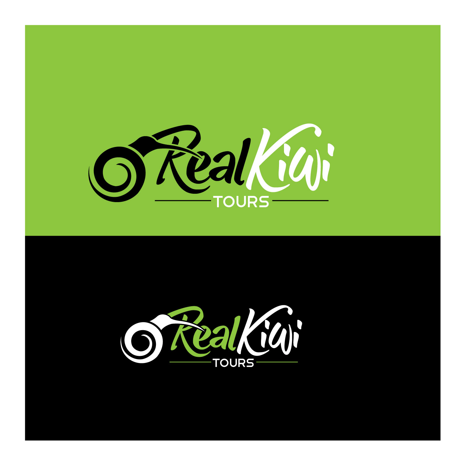 Design de Logo par C1 Media pour Real Kiwi Tours | Design #11437028