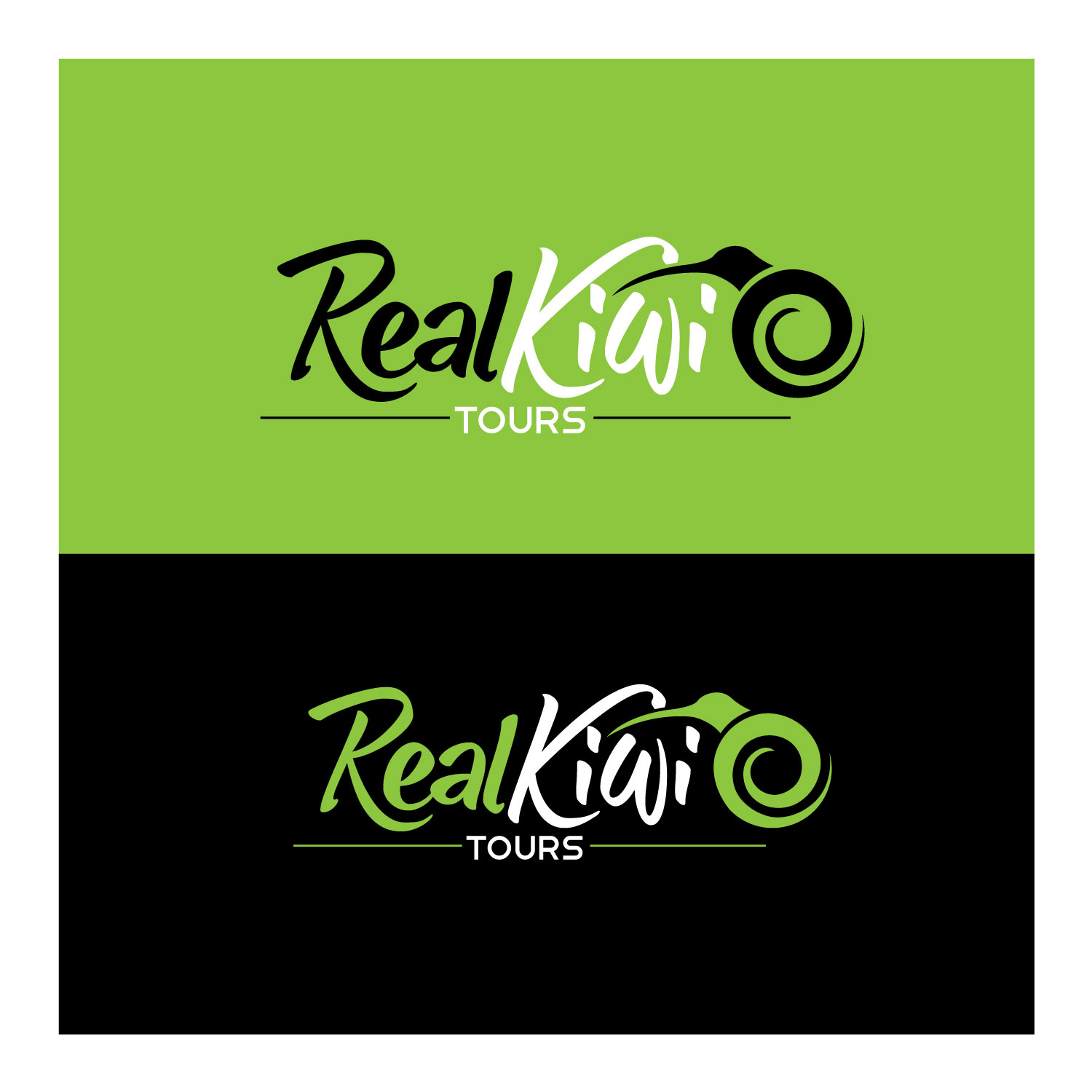 Design de Logo par C1 Media pour Real Kiwi Tours | Design #11445880