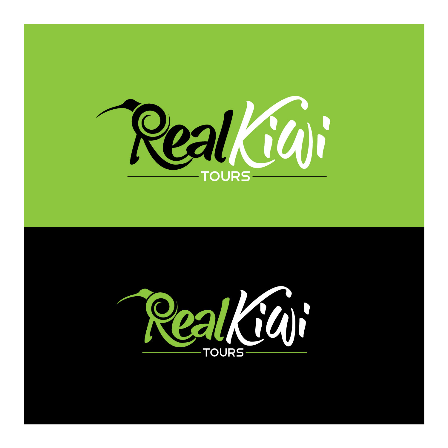 Design de Logo par C1 Media pour Real Kiwi Tours | Design #11447170