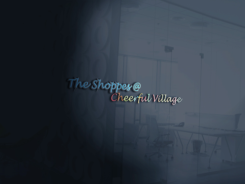Logo Design by rabinson for The Shoppes at Cheerful Village | Design #11499059