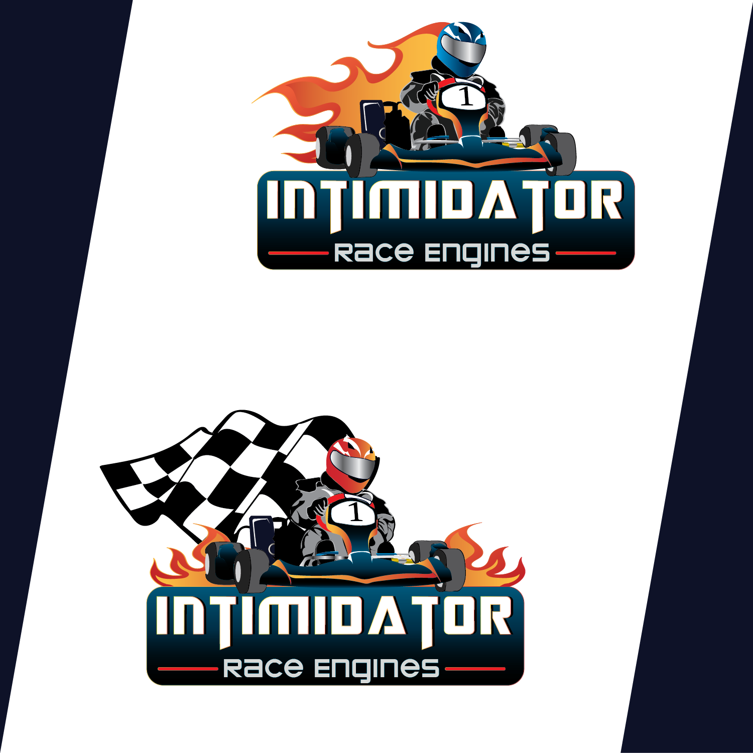 Diseño de Logo por SiliaD para Intimidator Race Engines | Diseño #11484614
