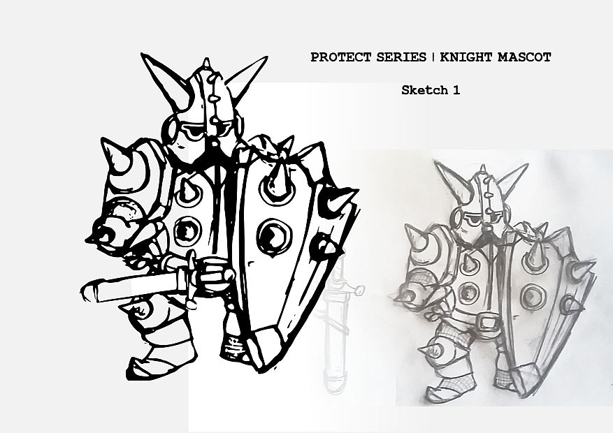 Mascot Design by Fabio Piscicelli for this project | Design #11424386