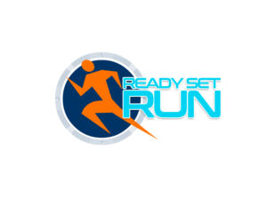 Ready Set Run (with a running man logo in among that also) | Logo Design by Kyeong