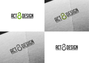 Logo Design by The Marble Peach for Act8 Design Pte. Ltd. | Design: #11414961