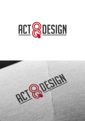 Logo Design by The Marble Peach for Act8 Design Pte. Ltd. | Design: #11444390