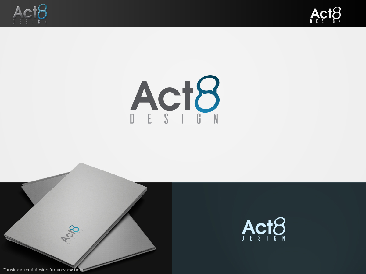 Logo Design by ArtSamurai for Act8 Design Pte. Ltd. | Design #11426469