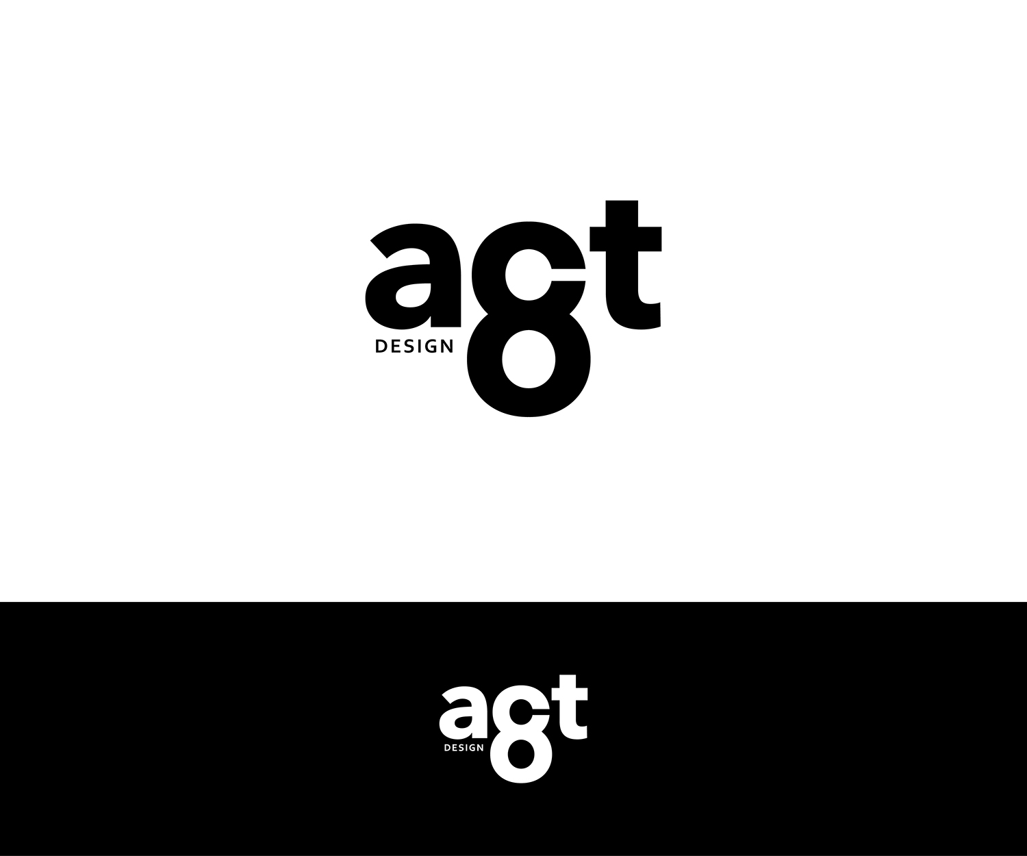 Logo Design by RoundYellow for Act8 Design Pte. Ltd. | Design #11415658