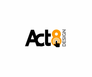 Logo Design by GliderGraphx for Act8 Design Pte. Ltd. | Design #11445724