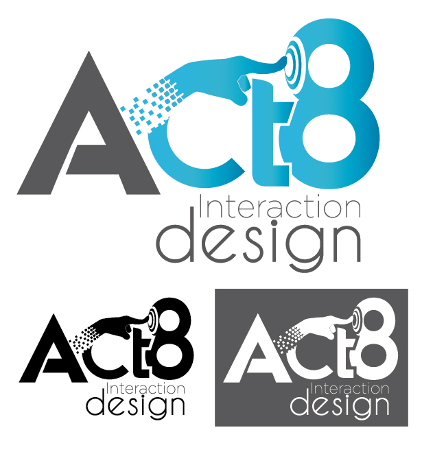 Logo Design by melropero for Act8 Design Pte. Ltd. | Design #11435933