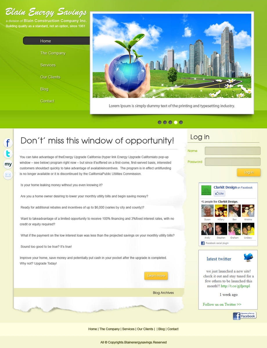 Web Design by pb for this project | Design #490491