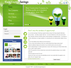 Web Design par pb pour ce projet | Design : #490503