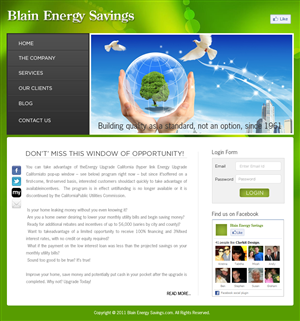 Web Design par pb pour ce projet | Design : #490803