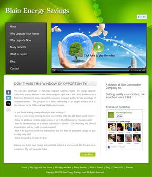 Web Design par pb pour ce projet | Design : #494274