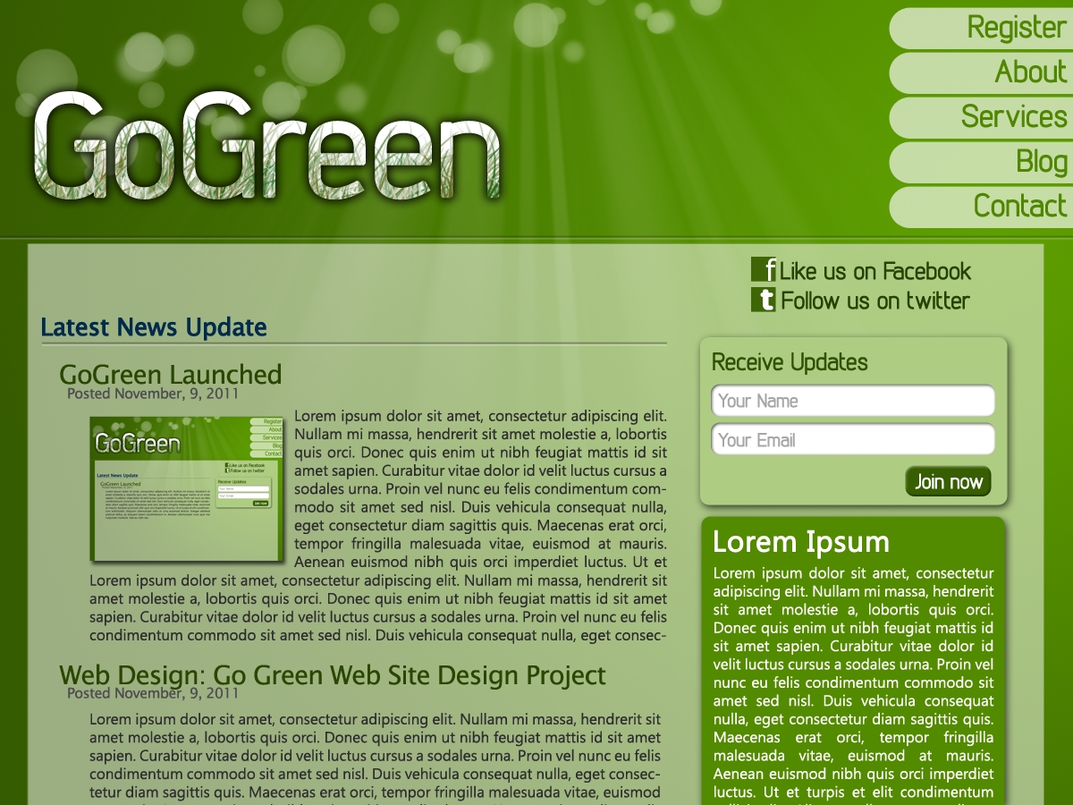 Web Design par SaurabhSoni pour ce projet | Design #484950