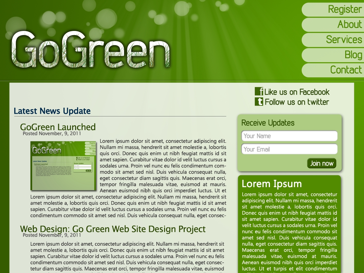 Web Design by SaurabhSoni for this project | Design #484956