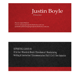 Business Card Design by  kisor