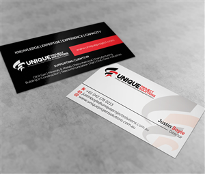 Business Card Design by navacreative for Unique Project Solutions | Design: #2319310