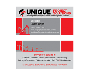 Business Card Design by Maya Dadgar for Unique Project Solutions | Design: #2321342