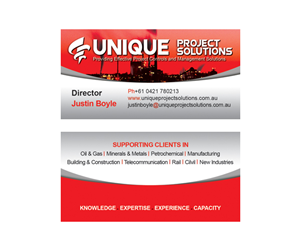 Business Card Design by Maya Dadgar for Unique Project Solutions | Design: #2330545