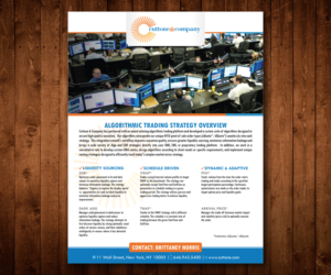 Flyer-Design von Designers Hub für Cuttone & Company | Design: #11453376