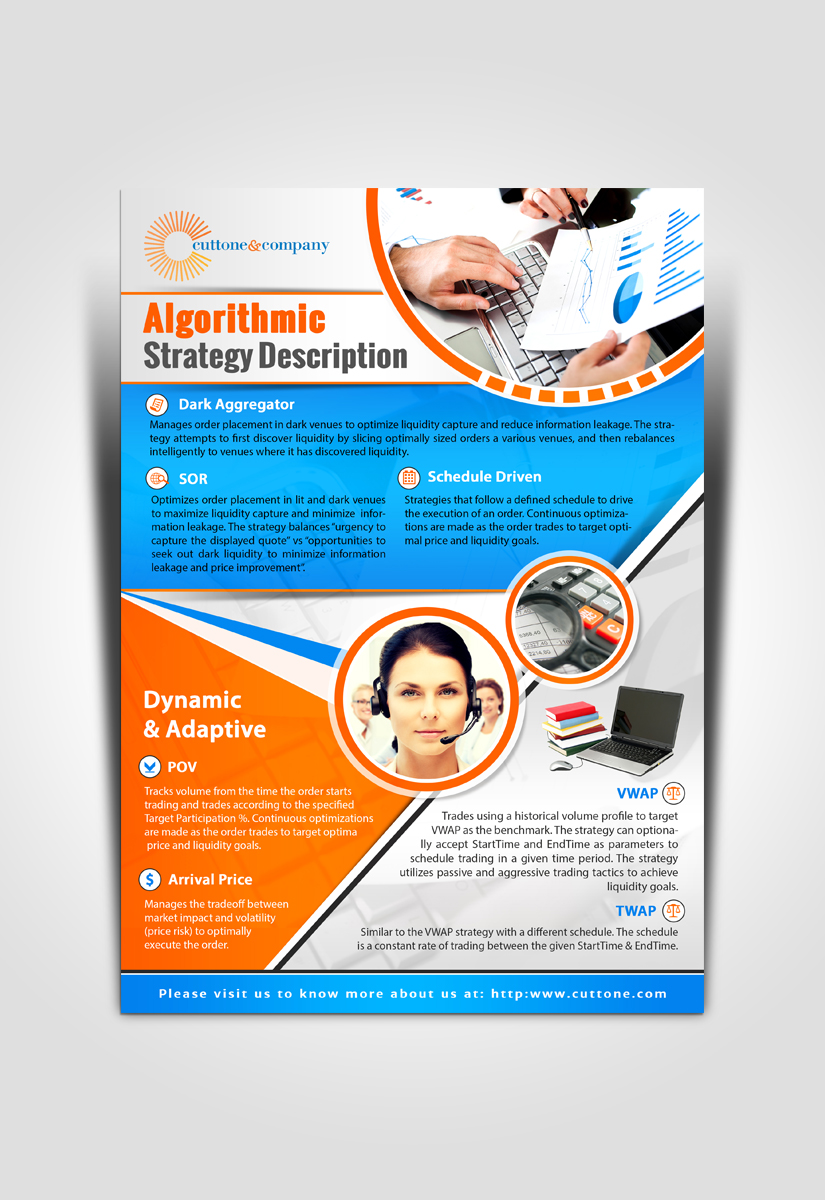 Flyer Design by debdesign for Cuttone & Company | Design #11421991