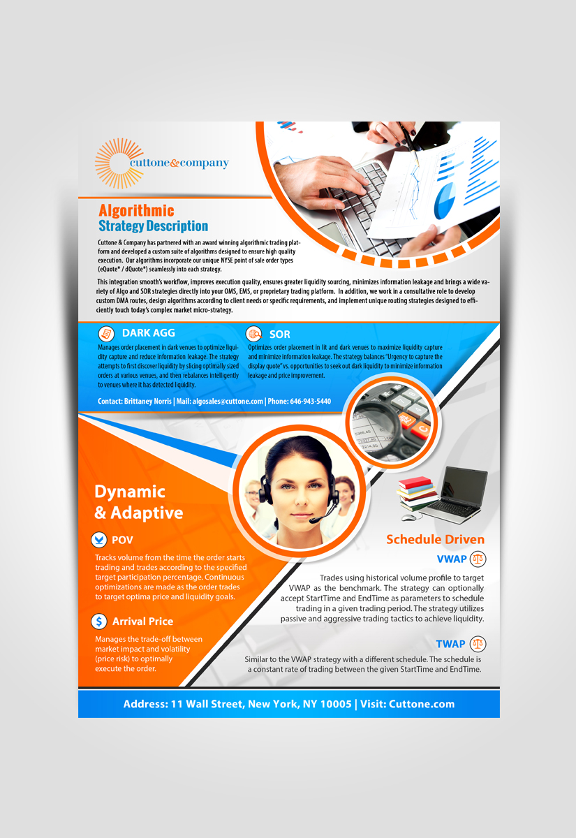 Flyer Design by debdesign for Cuttone & Company | Design #11427174