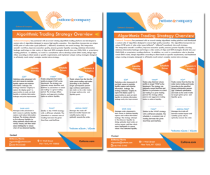 Flyer Design by designemmi for Cuttone & Company | Design #11478282