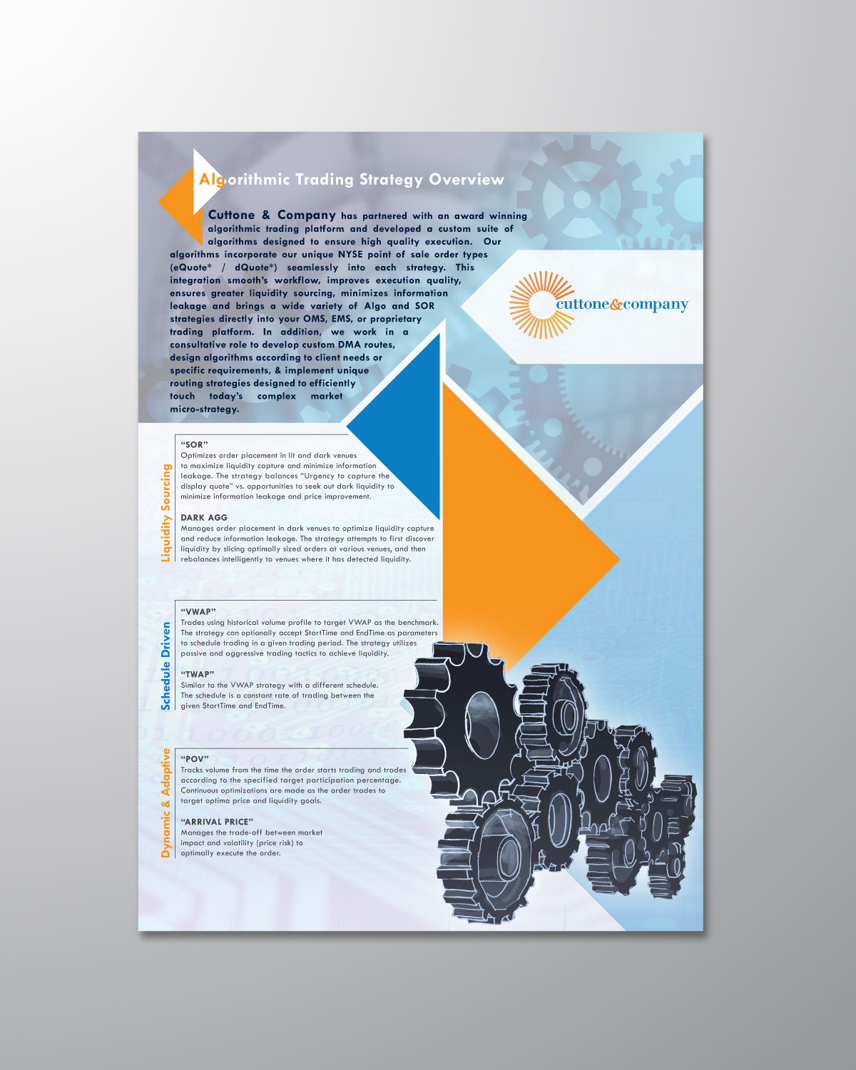 Flyer Design by tanmoy.pramanik for Cuttone & Company | Design #11444868
