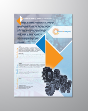 Flyer Design by tanmoy.pramanik for Cuttone & Company | Design: #11444868