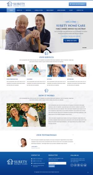 Web Design by pb for this project | Design: #11424153