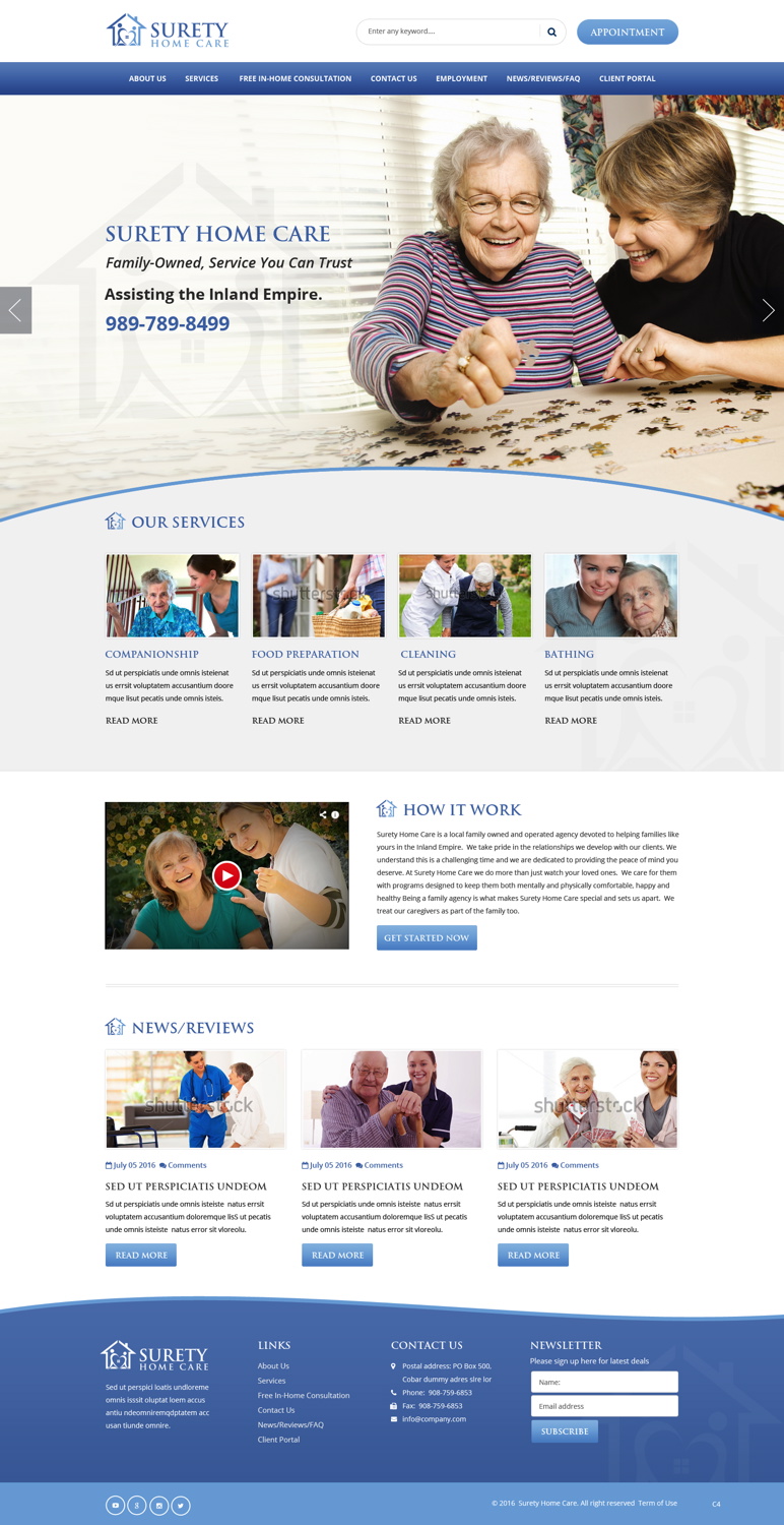 Web Design by pb for this project | Design #11424155
