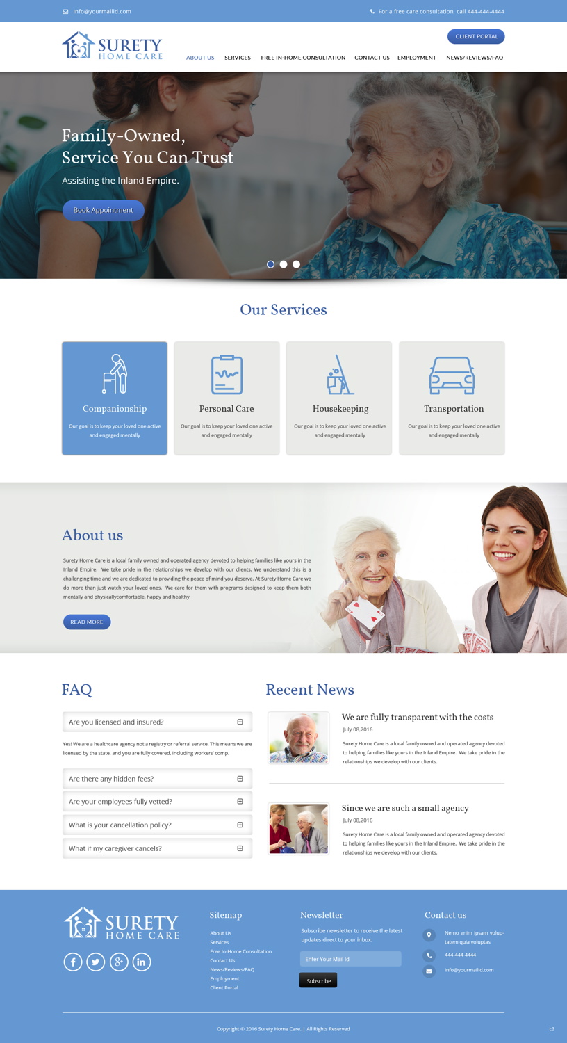 Web Design by pb for this project | Design #11424157