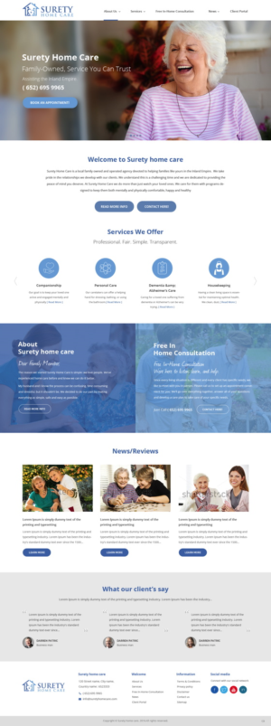 Web Design by pb for this project | Design: #11424161