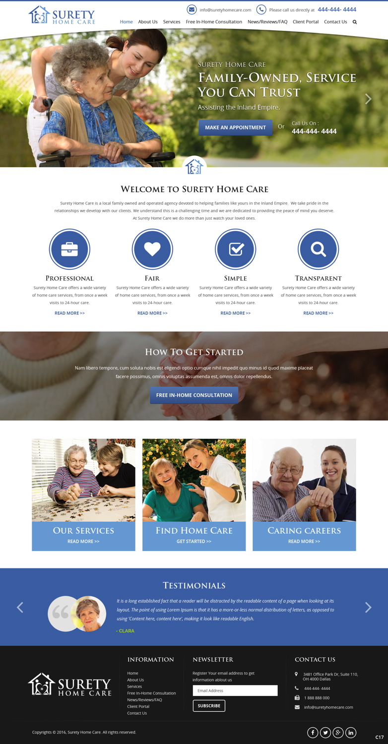 Web Design by pb for this project | Design #11424167