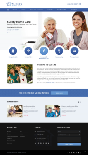 Web Design by pb for this project | Design: #11424174