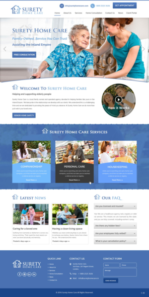 Web Design by pb for this project | Design: #11507620