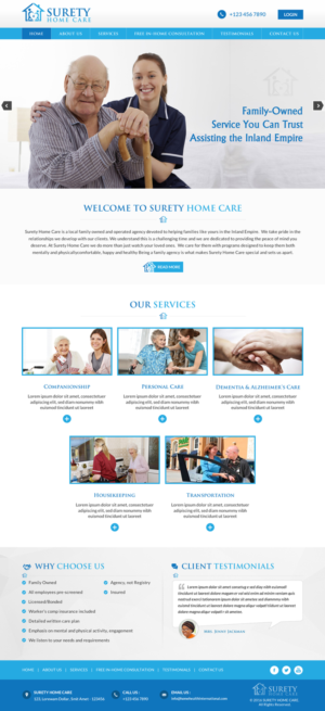 Web Design by Sbss for this project | Design: #11423933