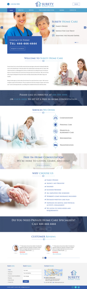 Web Design by Sbss for this project | Design: #11423936