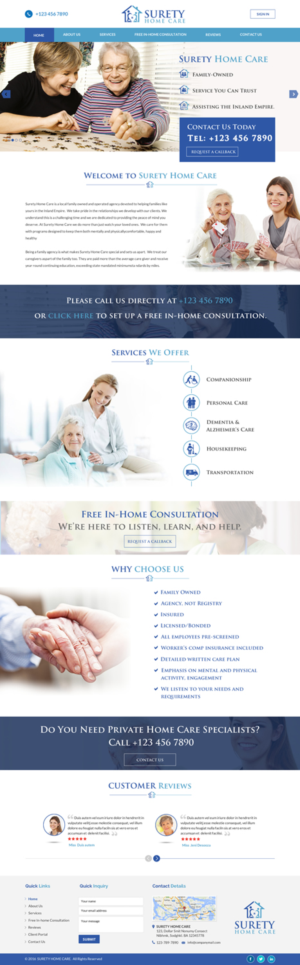 Web Design by Sbss for this project | Design: #11423937