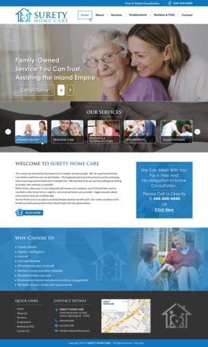 Web Design by Sbss for this project | Design: #11424149