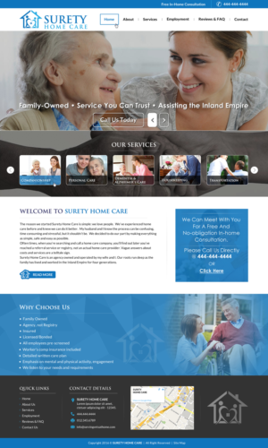 Web Design by Sbss for this project | Design: #11424150