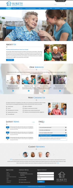 Web Design by Sbss for this project | Design: #11424270