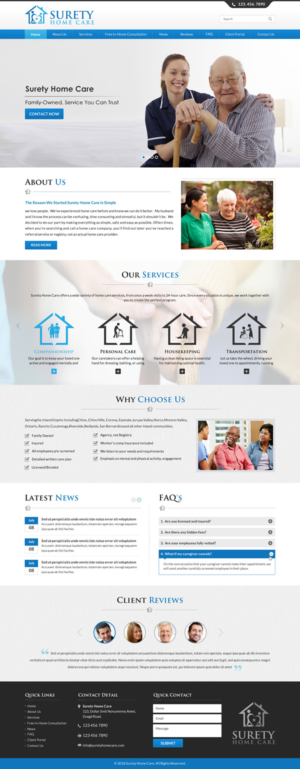 Web Design by Sbss for this project | Design: #11424271