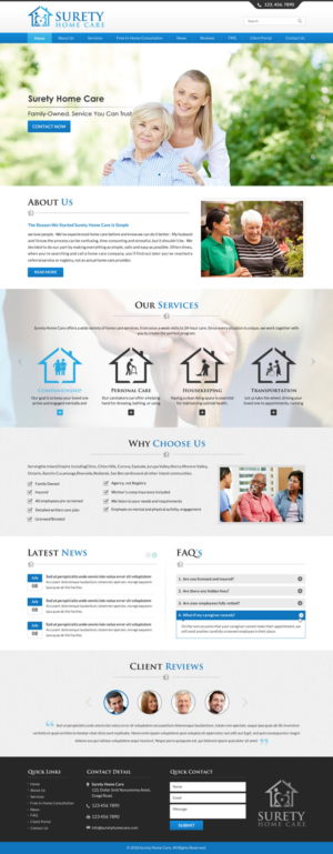 Web Design by Sbss for this project | Design: #11424272