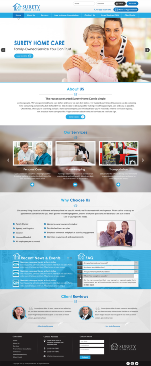 Web Design by Sbss for this project | Design: #11424370