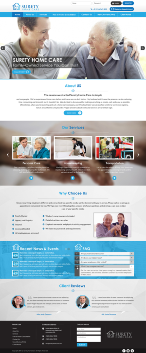 Web Design by Sbss for this project | Design: #11424372