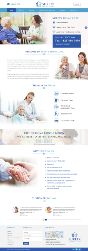 Web Design by Sbss for this project | Design: #11429580