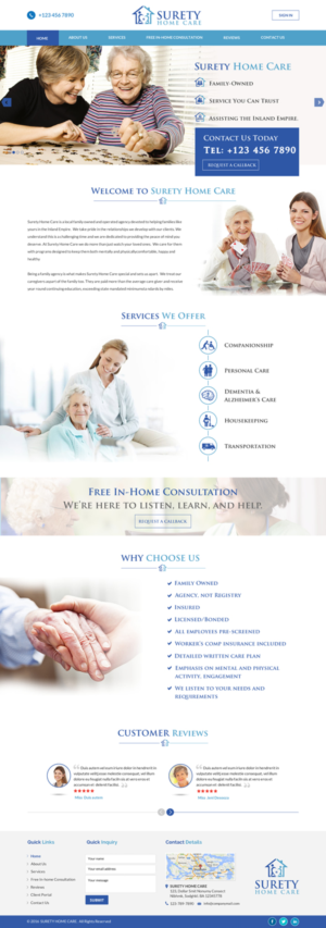 Web Design by Sbss for this project | Design: #11429581