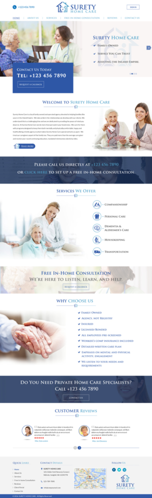 Web Design by Sbss for this project | Design: #11429582